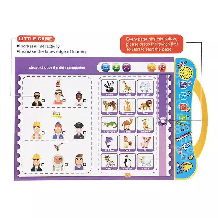 Children's Enlightenment English Point Reading Machine Early Education Educational Toys