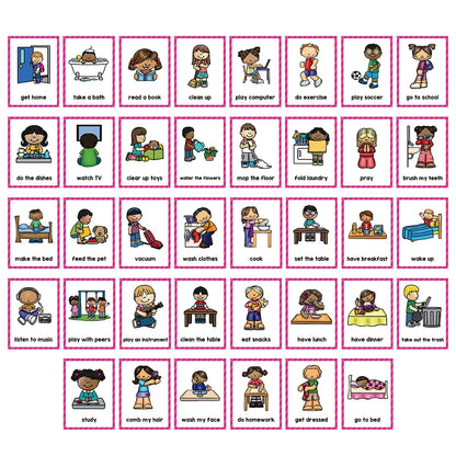 Montessori Kids English Words Learning Flashcards Early Educational Cards Classroom Supplies Kindergarten Teacher Teaching Aids
