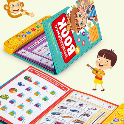Touch & Learn Book: Kids' English Education with Reusable Pen