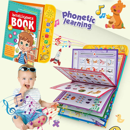 Touch & Learn Book: Kids' English Education with Reusable Pen