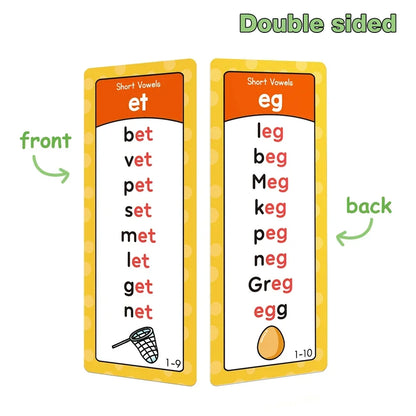 Phonics Learning Made Easy: Montessori English Vocabulary Cards