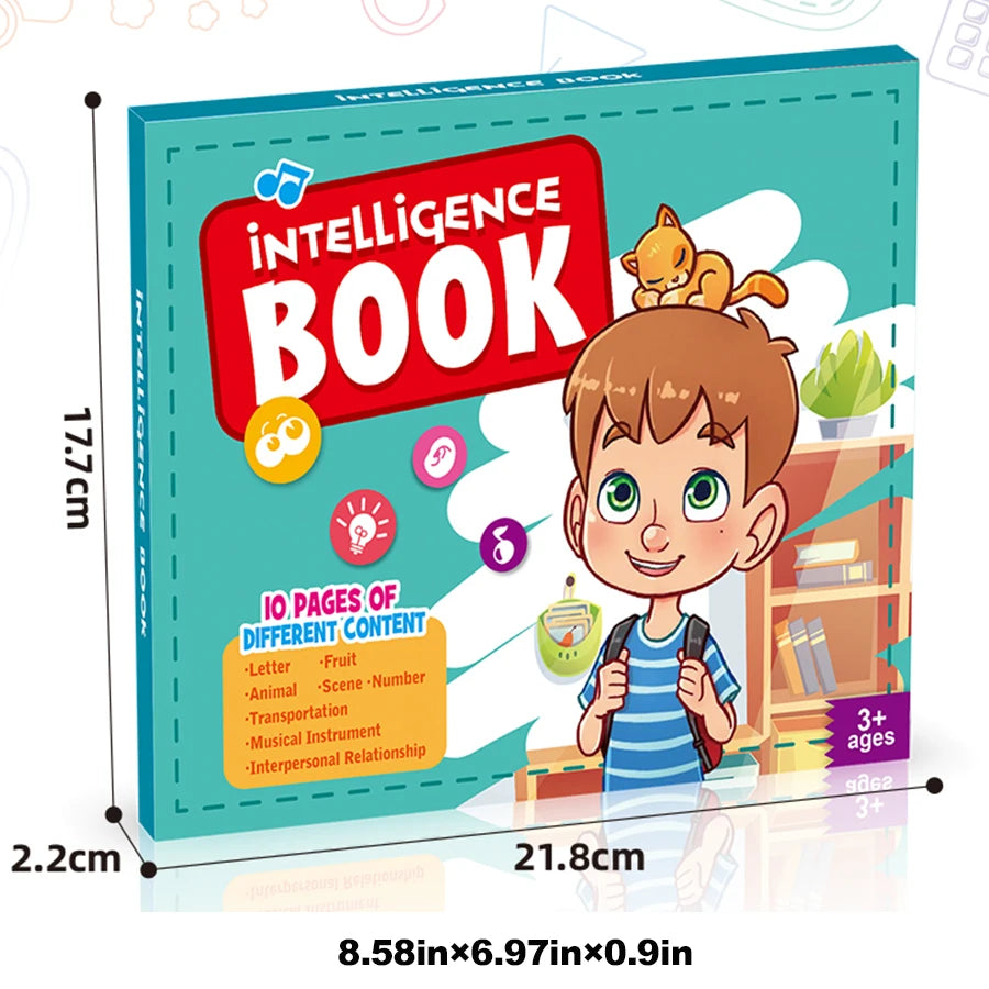 Touch & Learn Book: Kids' English Education with Reusable Pen