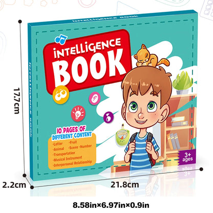 Touch & Learn Book: Kids' English Education with Reusable Pen